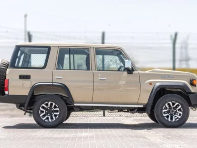 2026 Toyota Land Cruiser LC76 2.8L 4-Cylinder Turbo Diesel Engine Beige Brown SUV GCC Specs