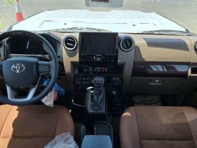 2026 Toyota Land Cruiser LC76 4.0 Litres V6 Petrol Engine Grey Brown SUV GCC Specs