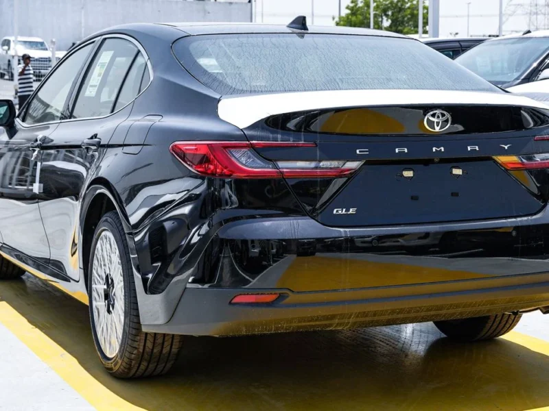 2026 Toyota Camry 4 Cylinders Petrol Engine Black Beige Sedan GCC Specs Automatic
