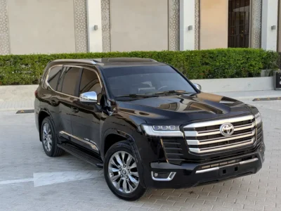 2017 Toyota Land Cruiser GXR Facelifted 2025 6 Cylinders Petrol Engine Black SUV GCC Specs