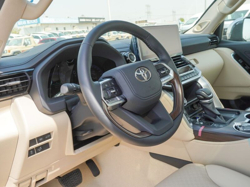 2025 Toyota Land Cruiser VX 4.0 Litres V6 Petrol Engine Black Beige SUV GCC Specs Automatic