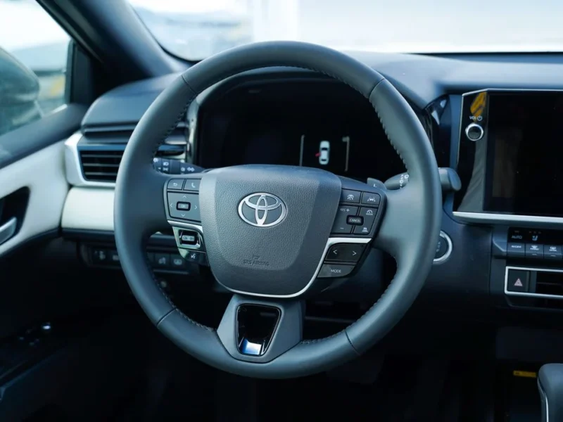2026 Toyota Camry 2.5 Litres 4 Cylinders Petrol Engine Black Beige Sedan GCC Specs Automatic