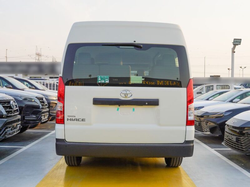 2025 Toyota Hiace 3.5 Litres 6 Cylinders Diesel Engine White Grey Van GCC Specs Automatic