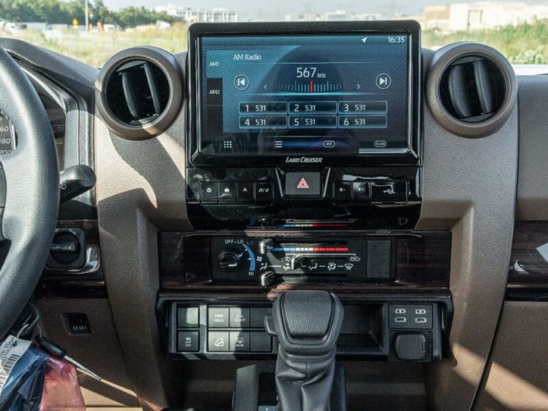 2026 Toyota Land Cruiser LC76 4.0 Litres V6 Petrol Engine Grey Brown SUV GCC Specs