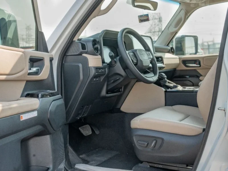 2026 Toyota Prado 2.8 Litres 4 Cylinders Diesel Engine White Beige SUV GCC Specs