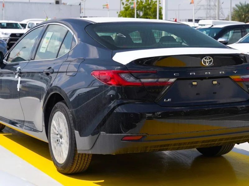 2026 Toyota Camry 2.5 Litres 4 Cylinders Petrol Engine Black Sedan GCC Specs Automatic