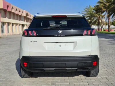 2022 Peugeot 3008 Active Plus 1.6 Litres 4 Cylinders Petrol Engine White Grey SUV GCC Specs