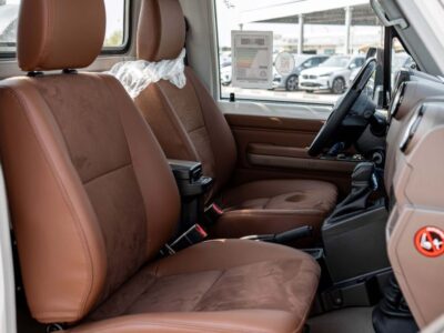 2026 Toyota Land Cruiser LC 79 4.0 Litres V6 Petrol Engine White Tan Pickup Truck GCC Specs