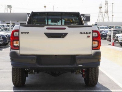 2025 Toyota Hilux GR Sport 4.0 Litres V6 Petrol Engine White Black Pickup Truck GCC Specs