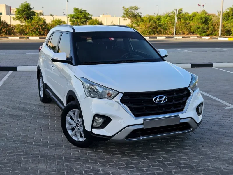 2020 Hyundai Creta Smart 4 Cylinders Petrol Engine White Grey SUV GCC Specs Automatic
