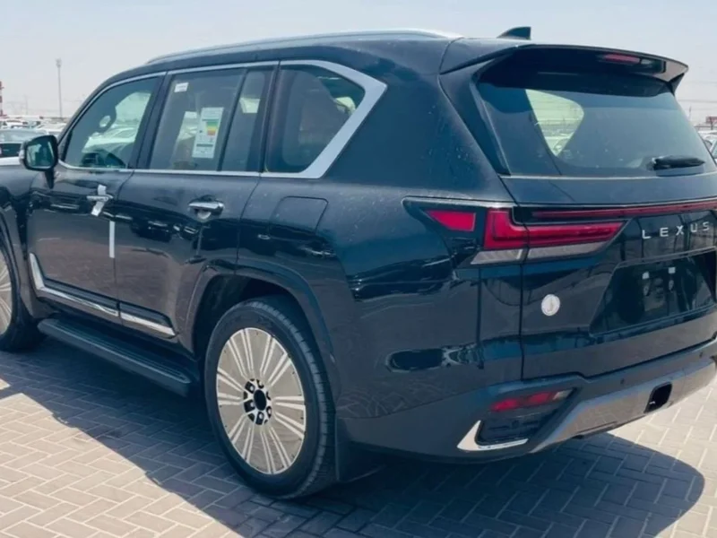 2026 LEXUS LX600 SIGNATURE 3.5 Litres 6 Cylinders Petrol Engine Black Tan SUV GCC Specs