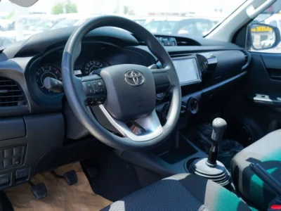 2026 Toyota Hilux 2.4 Litres 4 Cylinders Diesel Engine White Black Pickup Truck GCC Specs Manual