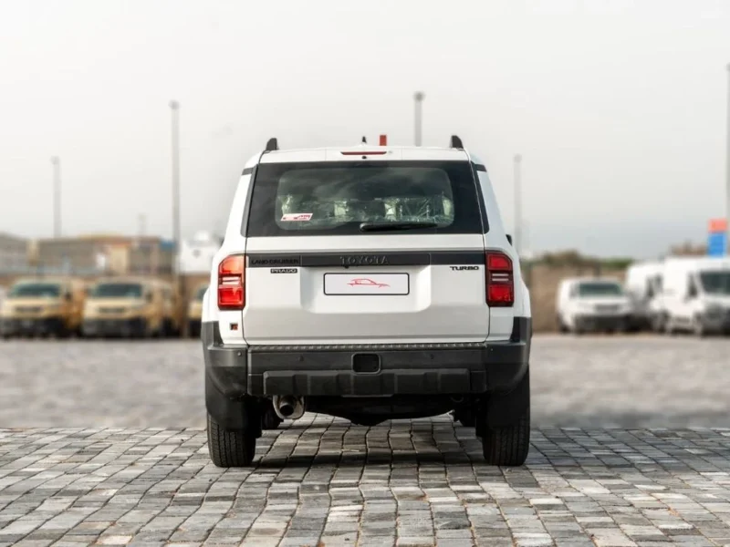 2026 Toyota Prado 2.4 Litres 4 Cylinders Petrol Engine White Black SUV GCC Specs