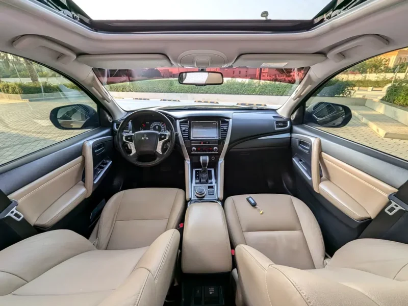 2021 Mitsubishi Montero Sport GLS 4WD Premium 6 Cylinders Petrol Engine Brown Beige SUV GCC