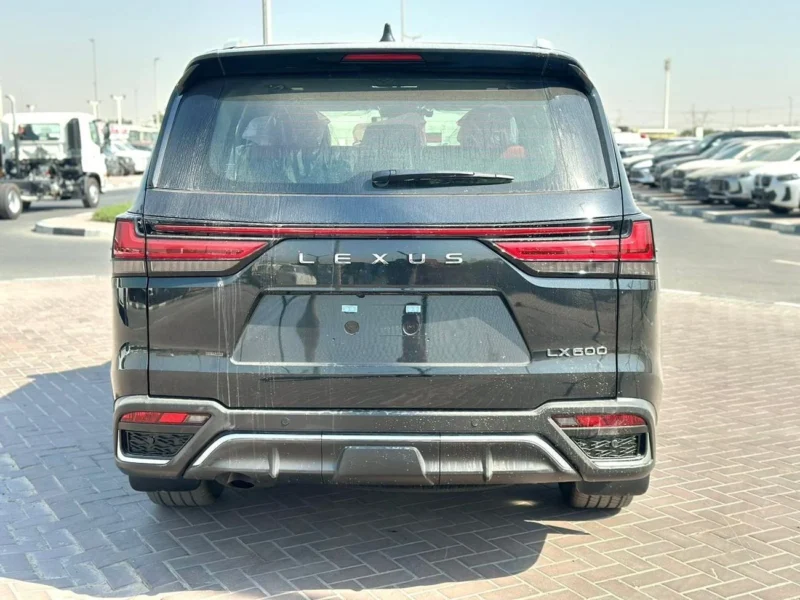 2026 LEXUS LX600 Fsport Launch Edition 3.5L Twin Turbo 6 Cylinders Petrol Engine Black Red SUV GCC