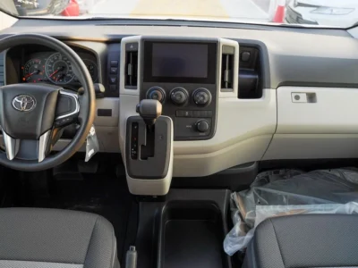 2025 Toyota Hiace 3.5 Litres 6 Cylinders Diesel Engine White Grey Van GCC Specs Automatic