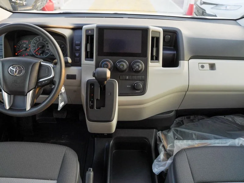 2025 Toyota Hiace 3.5 Litres 6 Cylinders Diesel Engine White Grey Van GCC Specs Automatic