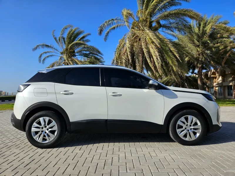 2022 Peugeot 3008 Active Plus 1.6 Litres 4 Cylinders Petrol Engine White Grey SUV GCC Specs