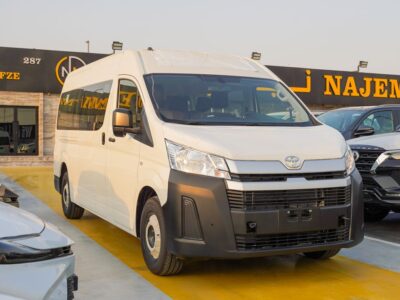 2025 Toyota Hiace 3.5 Litres 6 Cylinders Diesel Engine White Grey Van GCC Specs Automatic