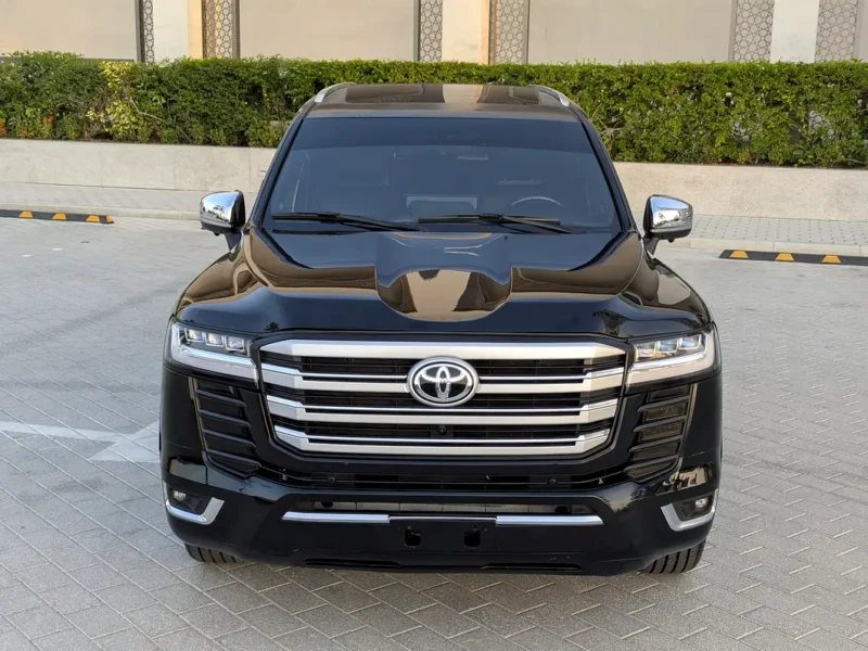 2017 Toyota Land Cruiser GXR Facelifted 2025 6 Cylinders Petrol Engine Black SUV GCC Specs