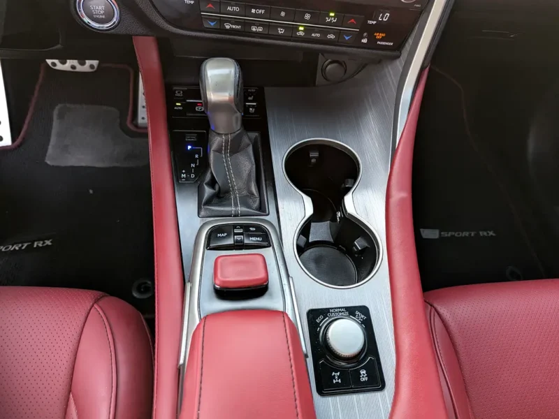 2017 Lexus RX-Series RX 350 F Sport 6 Cylinders Petrol Engine Grey Red SUV American Specs