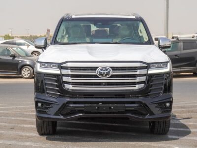 2025 Toyota Land Cruiser VX 4.0 Litres V6 Petrol Engine Black Beige SUV GCC Specs Automatic