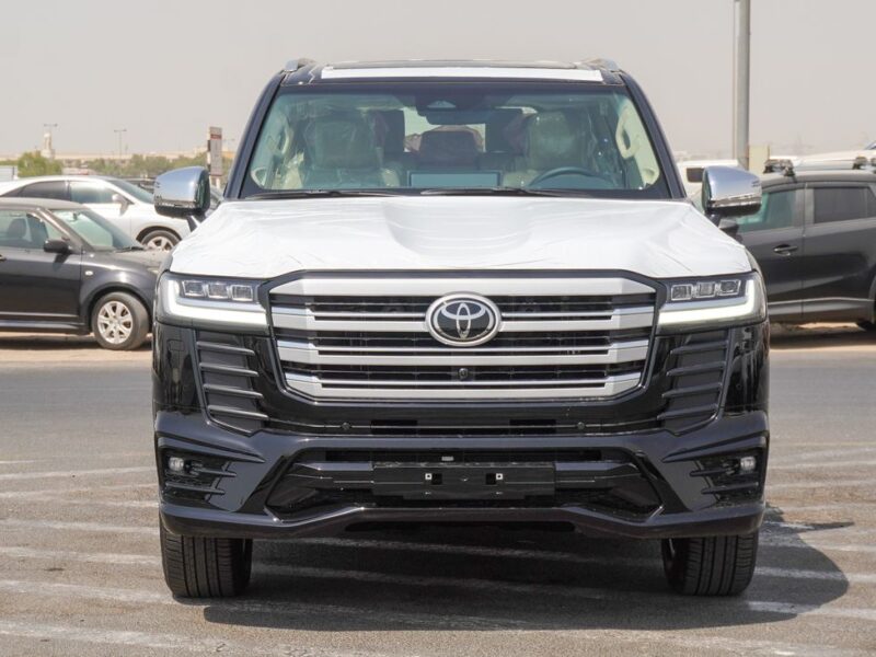 2025 Toyota Land Cruiser VX 4.0 Litres V6 Petrol Engine Black Beige SUV GCC Specs Automatic