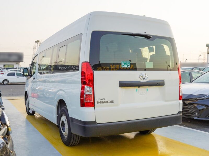 2025 Toyota Hiace 3.5 Litres 6 Cylinders Diesel Engine White Grey Van GCC Specs Automatic