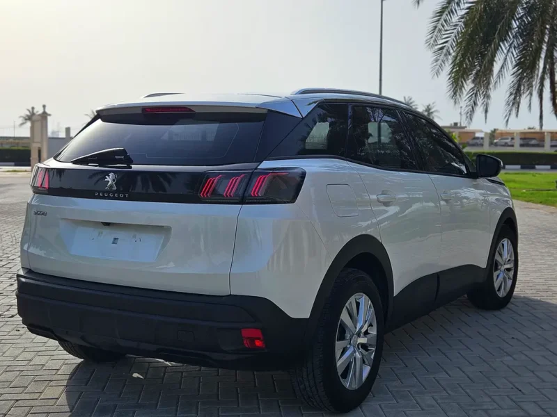 2022 Peugeot 3008 Active Plus 1.6 Litres 4 Cylinders Petrol Engine White Grey SUV GCC Specs