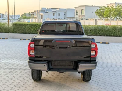 2023 Toyota Hilux Adventure 6 Cylinders Petrol Engine Black Pickup Truck GCC Specs