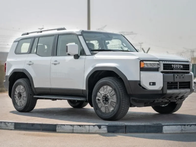 2026 Toyota Prado 2.8 Litres 4 Cylinders Diesel Engine White Beige SUV GCC Specs
