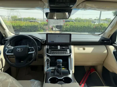 2026 Toyota Land Cruiser VXR 4.0 Litres 6 Cylinders Petrol Engine Black Beige SUV GCC Specs