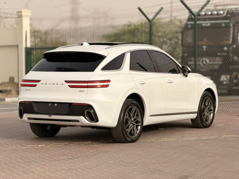2022 GENESIS GV70 2.5 Litres V4 Petrol Engine White Black SUV Korean Specs AWD