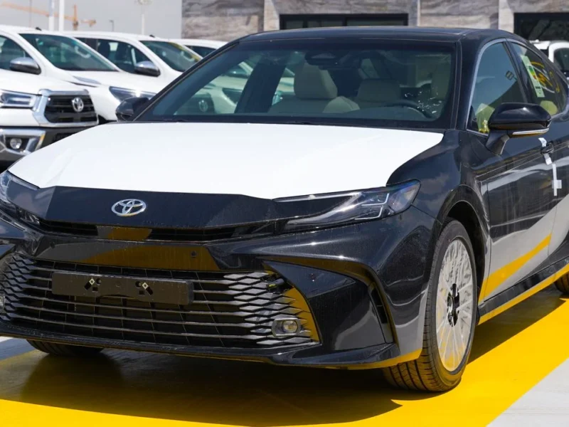 2026 Toyota Camry 2.5 Litres 4 Cylinders Petrol Engine Black Beige Sedan GCC Specs Automatic