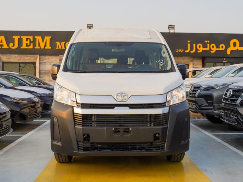2025 Toyota Hiace 3.5 Litres 6 Cylinders Diesel Engine White Grey Van GCC Specs Automatic