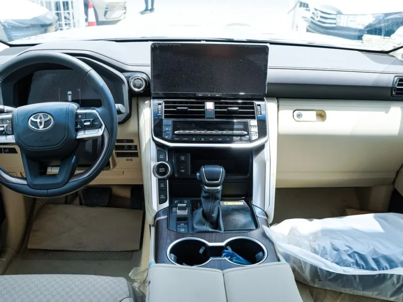 2025 Toyota Land Cruiser 6 Cylinders Petrol Engine Grey Beige SUV GCC Specs Automatic