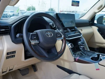 2026 Toyota Land Cruiser 6 Cylinders Petrol Engine Black Beige SUV GCC Specs Automatic