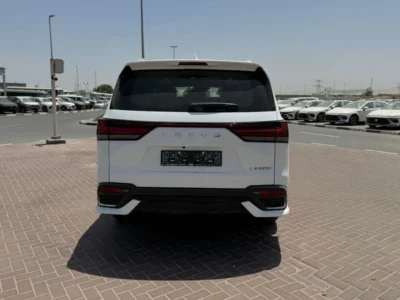 2026 LEXUS LX600 Fsport 3.5 Litres Twin Turbo 6 Cylinders Petrol Engine White Red SUV GCC Specs