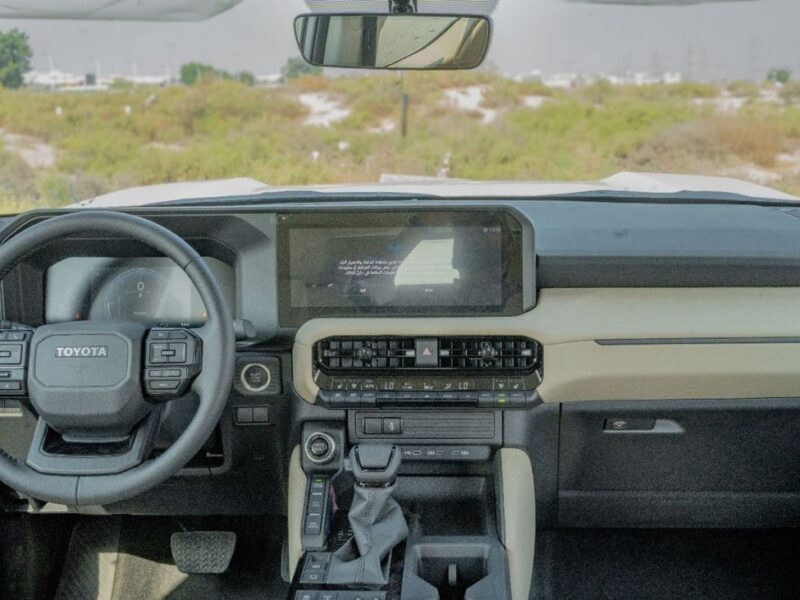 2026 Toyota Prado 2.8 Litres 4 Cylinders Diesel Engine White Beige SUV GCC Specs