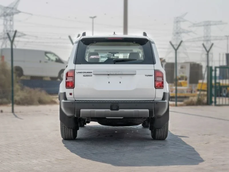 2026 Toyota Prado 2.8 Litres 4 Cylinders Diesel Engine White Beige SUV GCC Specs