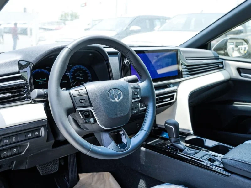 2026 Toyota Camry 4 Cylinders Petrol Engine Black Beige Sedan GCC Specs Automatic