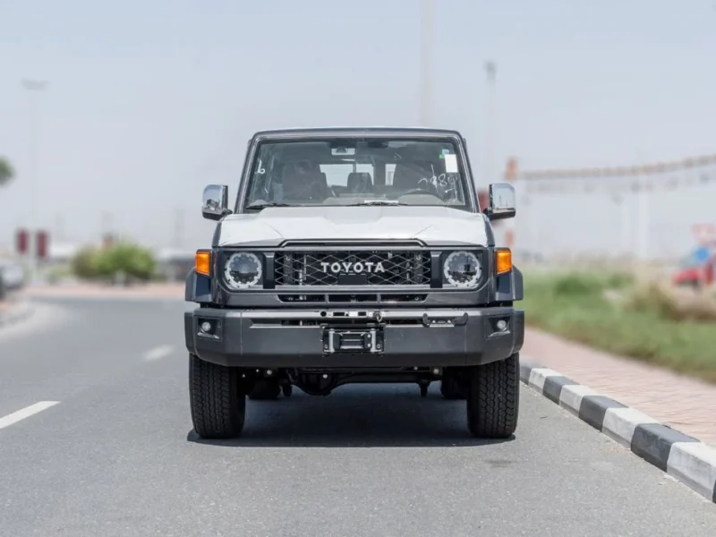 2026 Toyota Land Cruiser LC76 4.0 Litres V6 Petrol Engine Grey Brown SUV GCC Specs