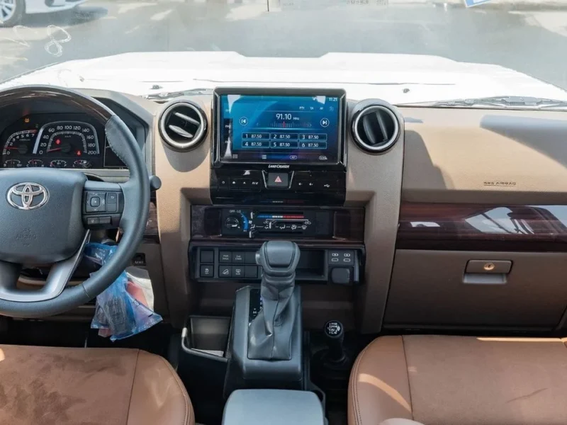 2026 Toyota Land Cruiser LC71 4.0L V6 Petrol Engine Grey Brown SUV GCC Specs