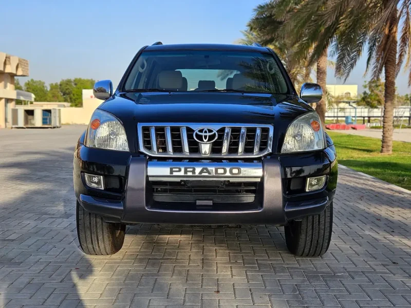2009 Toyota Prado VX 6 Cylinders Engine Black Beige SUV GCC Specs Premium Condition