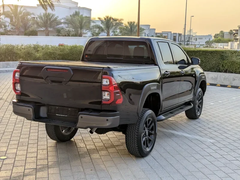 2023 Toyota Hilux Adventure 6 Cylinders Petrol Engine Black Pickup Truck GCC Specs
