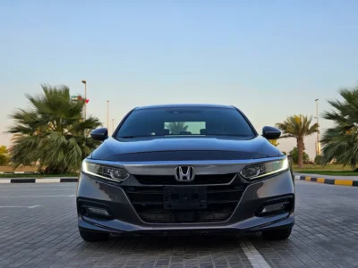 2020 Honda Accord Sport 1.5L Turbocharged 4-cylinder Petrol Engine Grey Black Sedan Clean Title