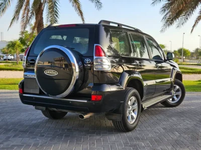 2009 Toyota Prado VX 6 Cylinders Engine Black Beige SUV GCC Specs Premium Condition