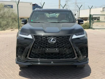 2026 LEXUS LX600 Fsport 3.5 Litres Twin Turbo 6 Cylinders Petrol Engine Black Red SUV GCC Specs