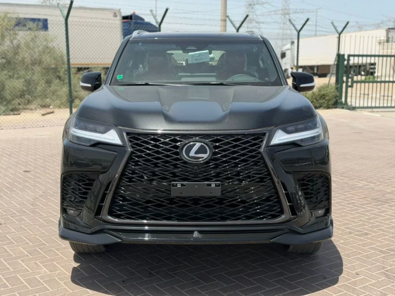 2026 LEXUS LX600 Fsport 3.5 Litres Twin Turbo 6 Cylinders Petrol Engine Black Red SUV GCC Specs