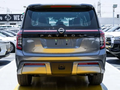 2026 Nissan Patrol 3.5 Litres 6 Cylinders Petrol Engine Grey Red SUV GCC Specs